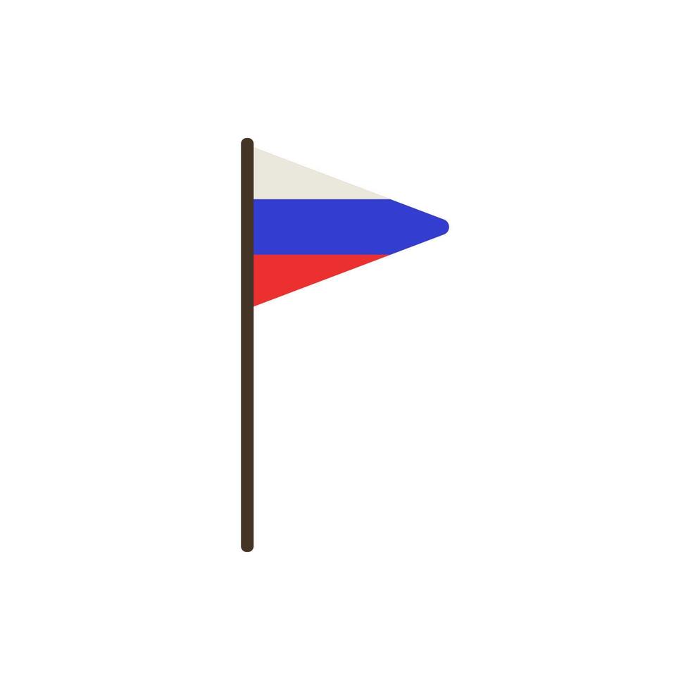 fan flag vector icon illustration
