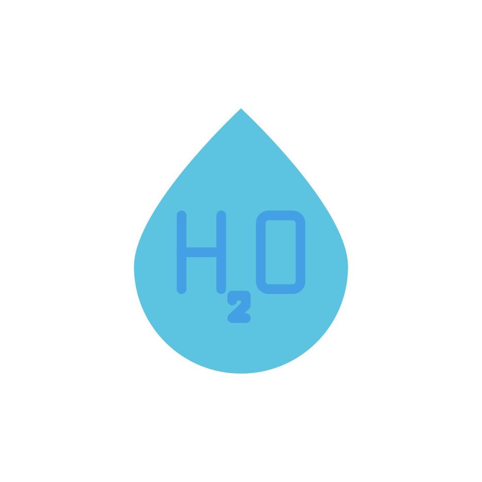 Drop, water vector icon illustration