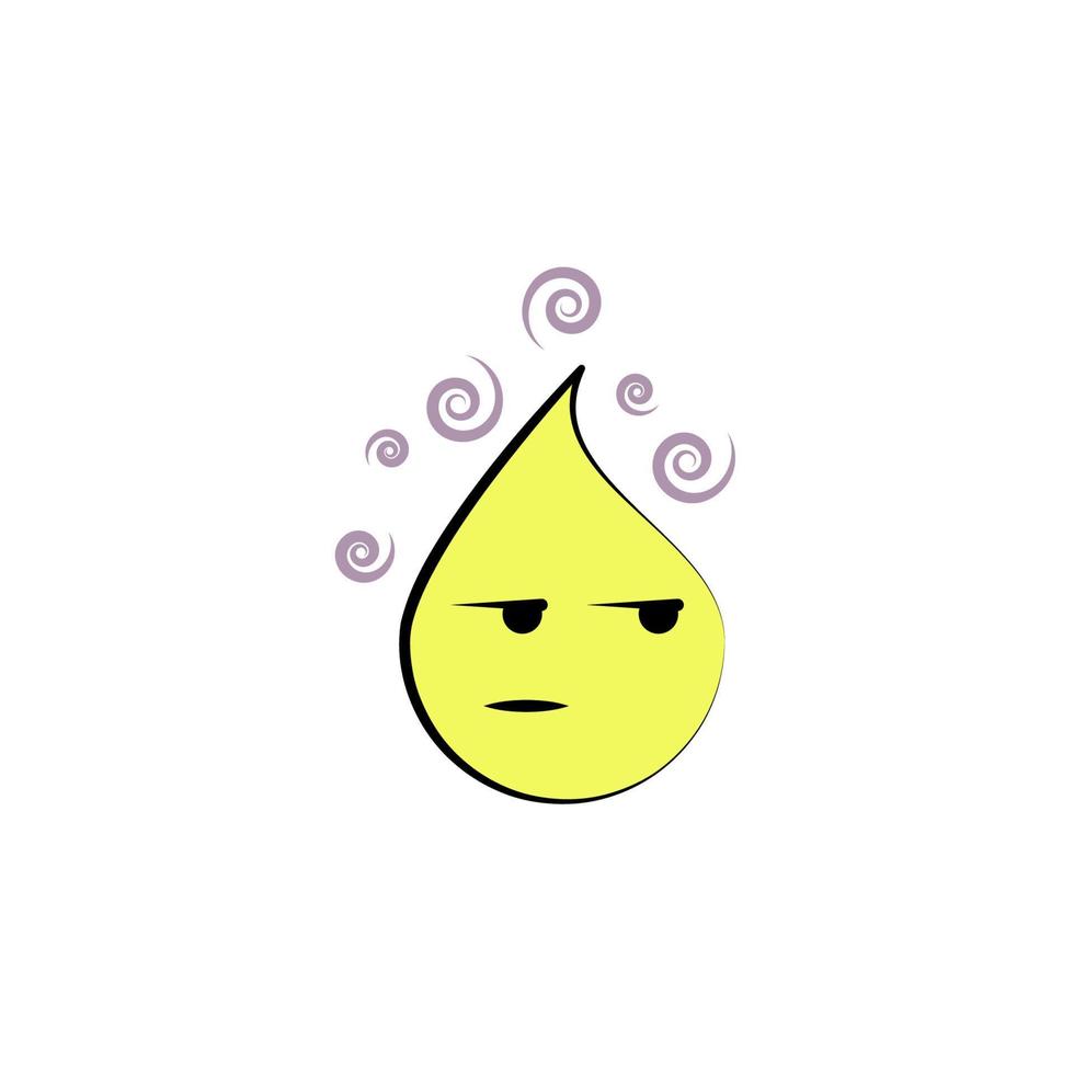 emoji suspect vector icon illustration
