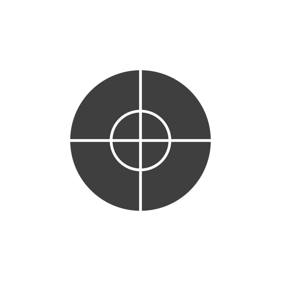 target vector icon illustration