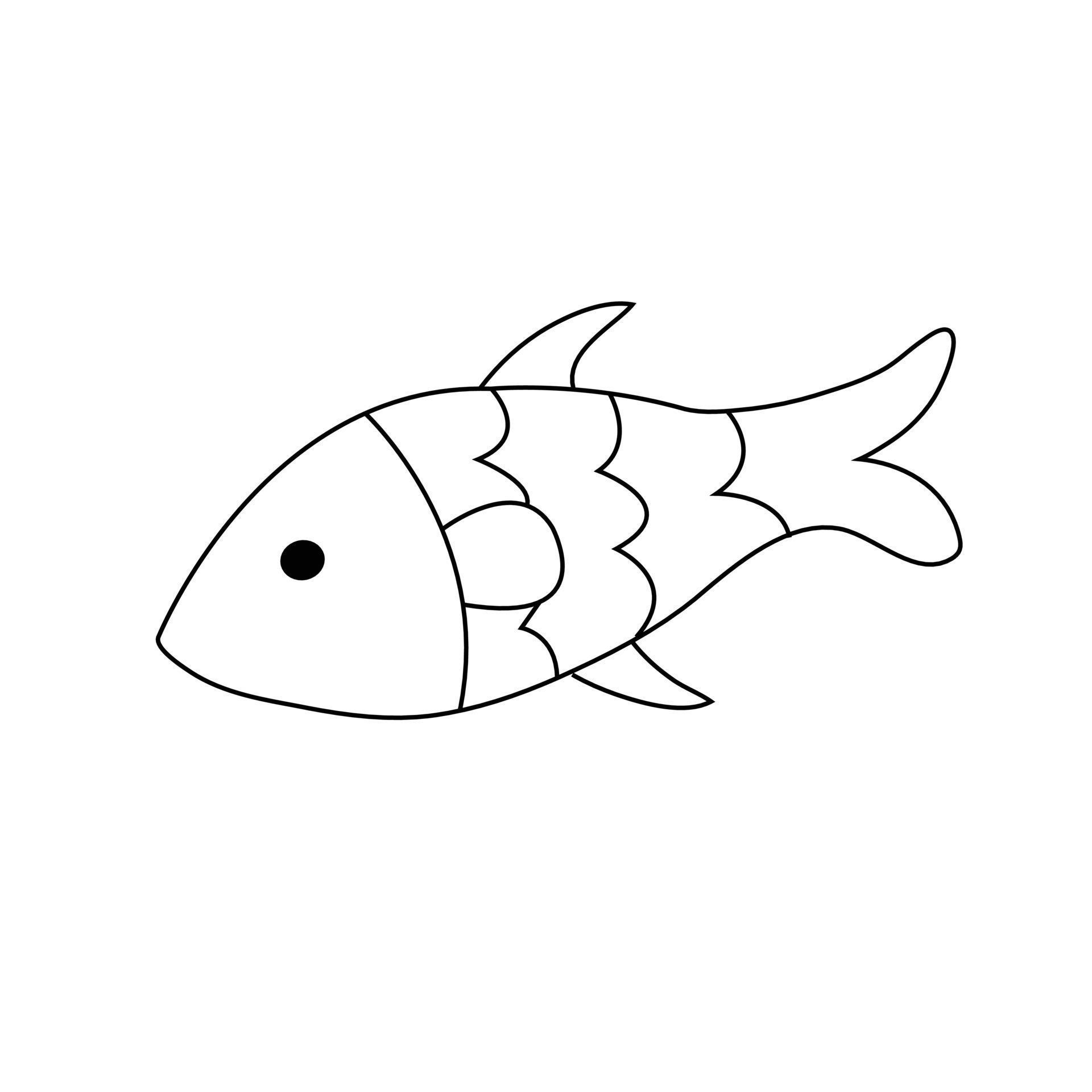 Sea Life Vector Coloring Page For Kids 23039934 Vector Art at Vecteezy
