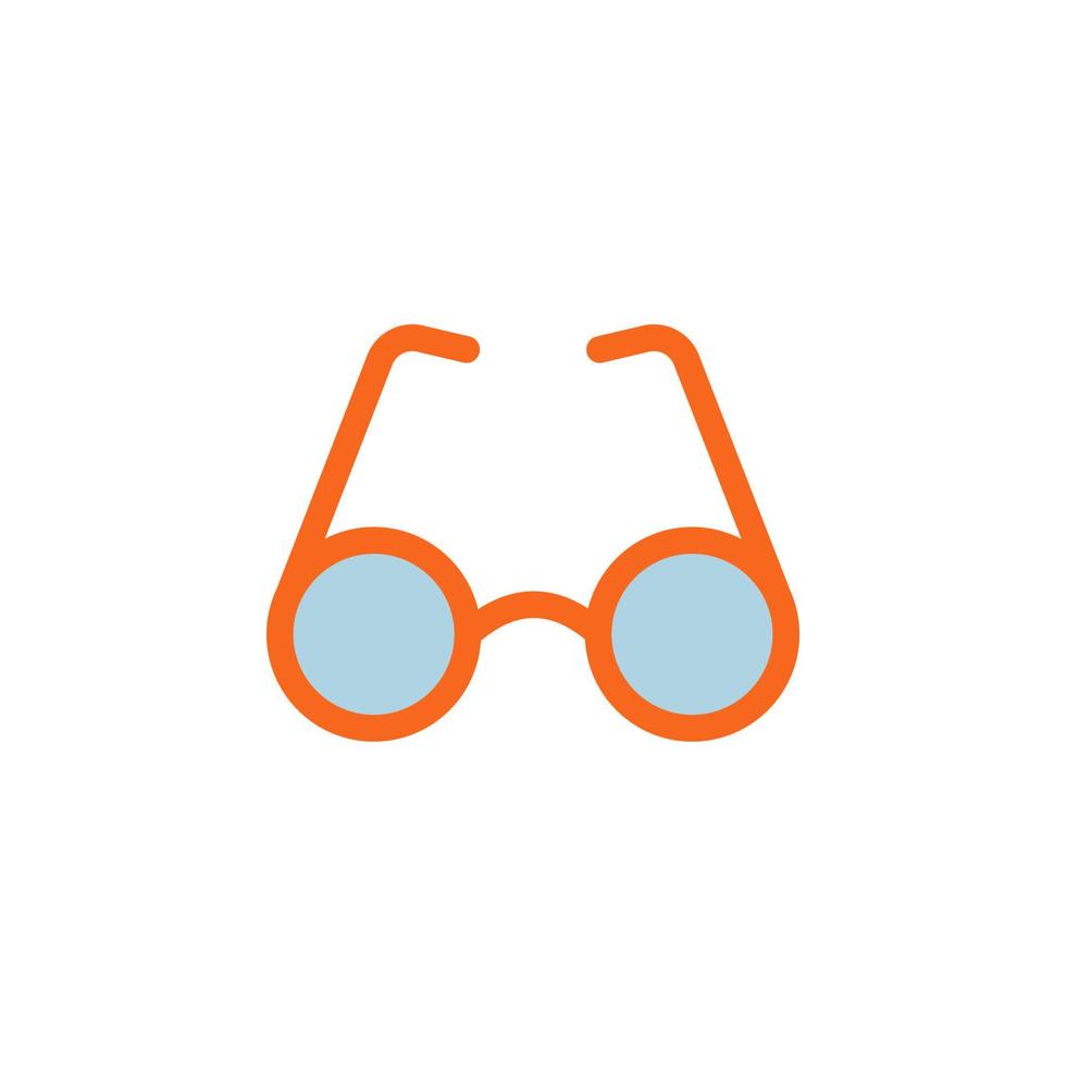 glasses vector icon illustration