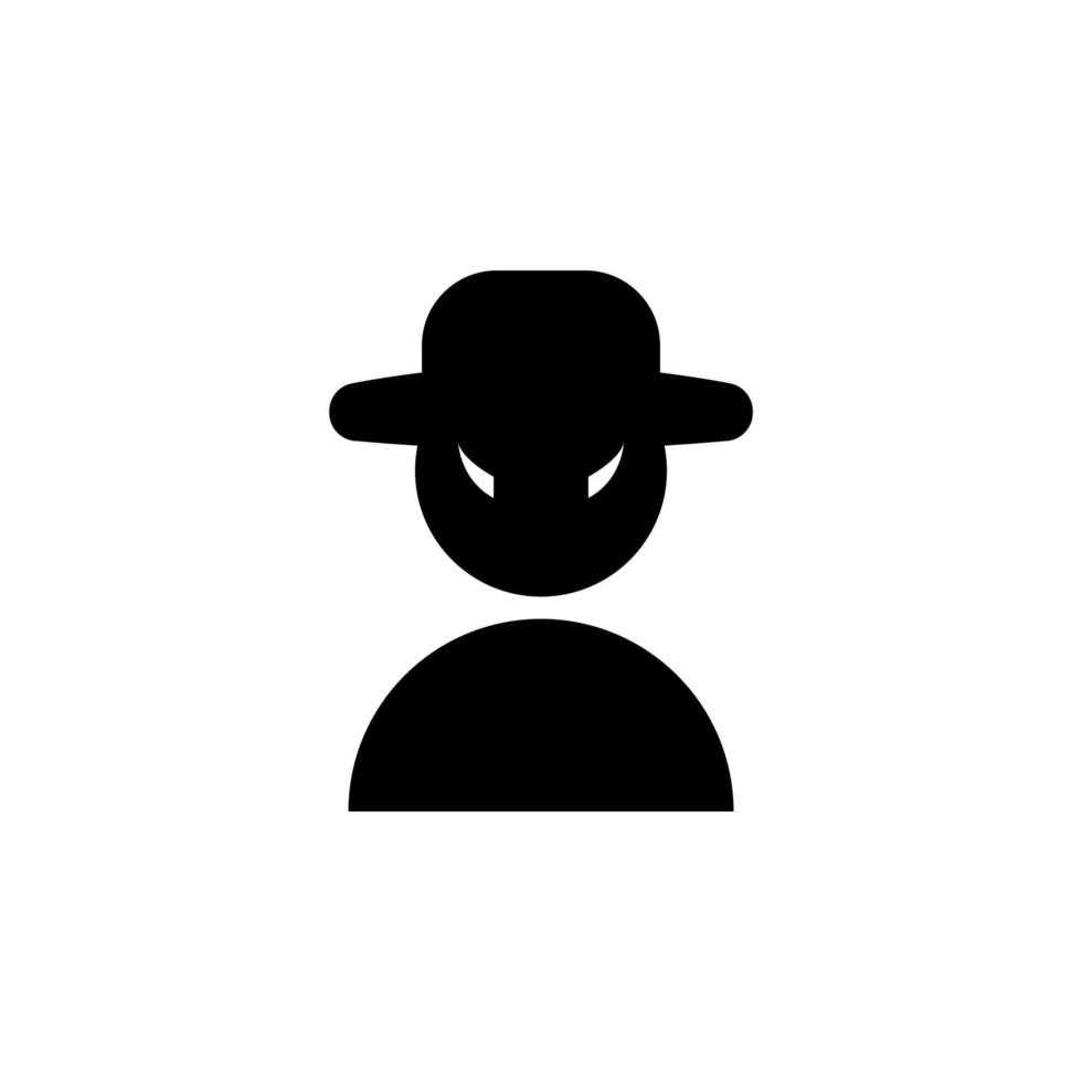 hacker vector icon illustration