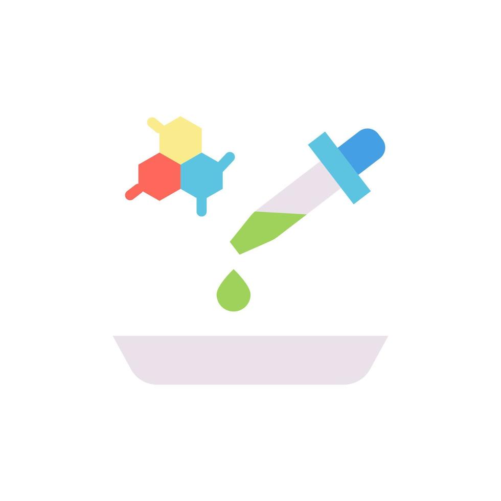 Puppet, plate, molecule vector icon illustration