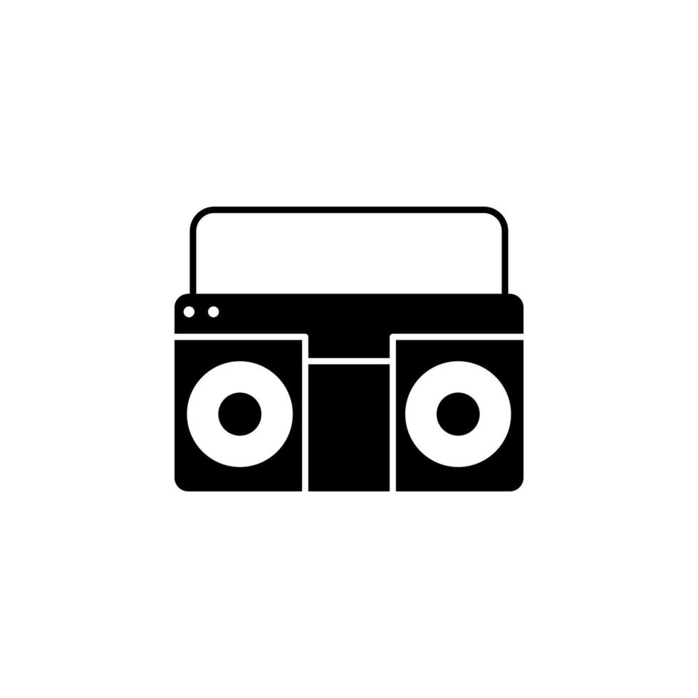 record player vector icon illustration