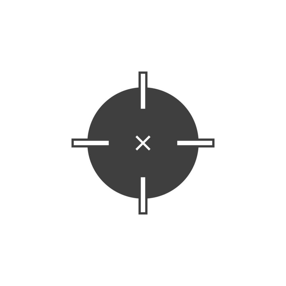 target vector icon illustration
