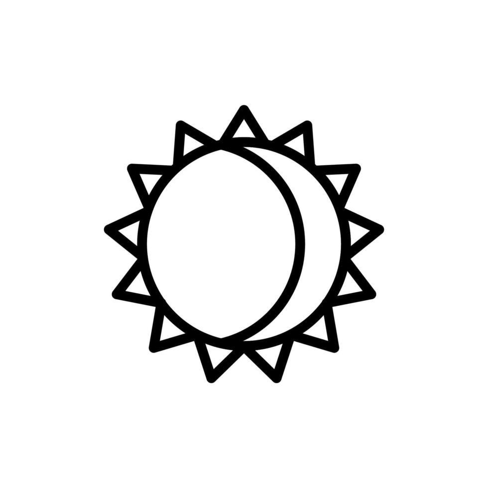 Moon sun vector icon illustration 23041170 Vector Art at Vecteezy