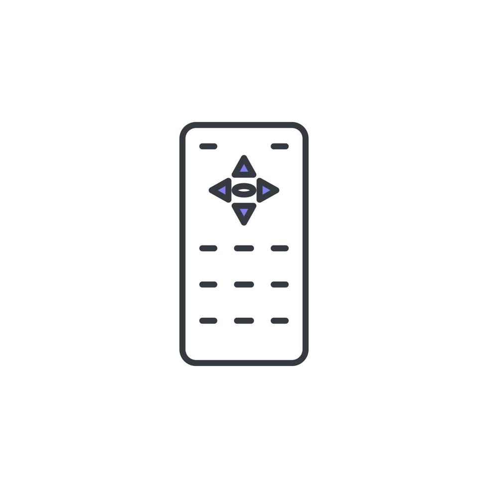 remote controller vector icon illustration