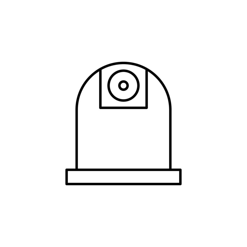 observatory vector icon illustration