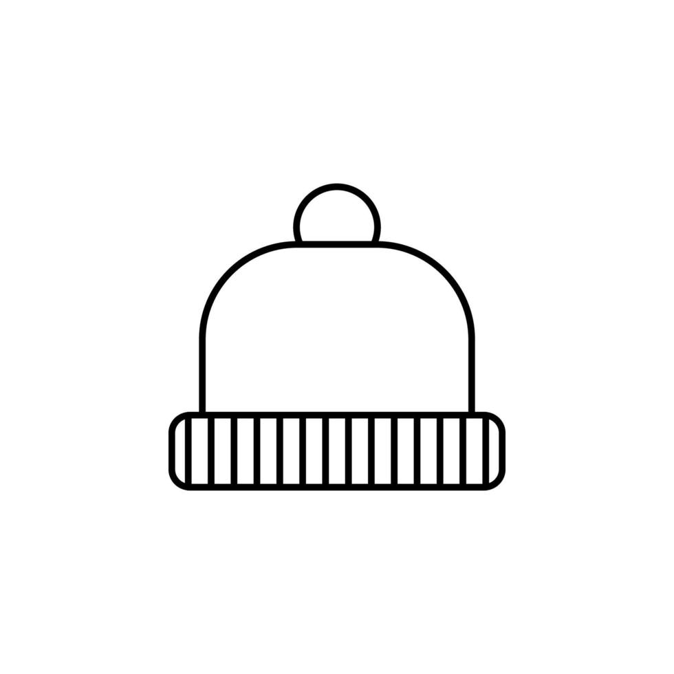 gorra vector icono ilustración