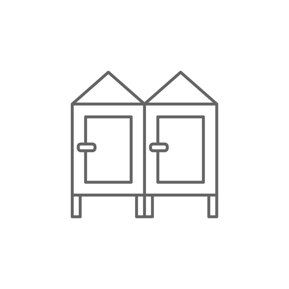 vendaje habitación vector icono ilustración