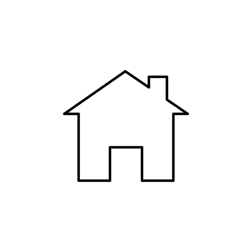 house vector icon illustration