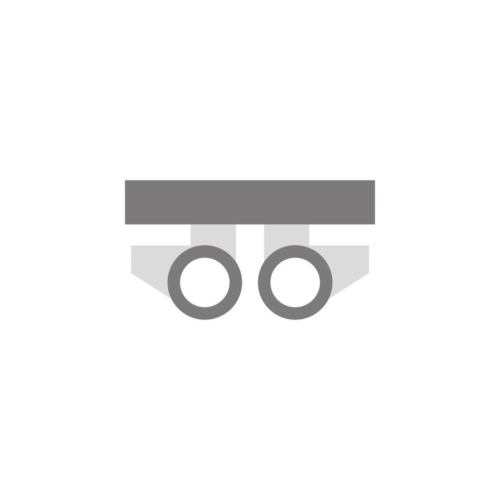 testing glasses vector icon illustration