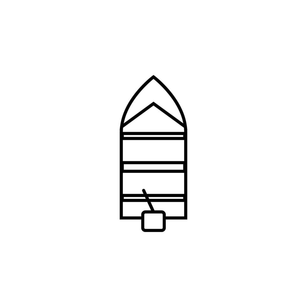 a boat vector icon illustration