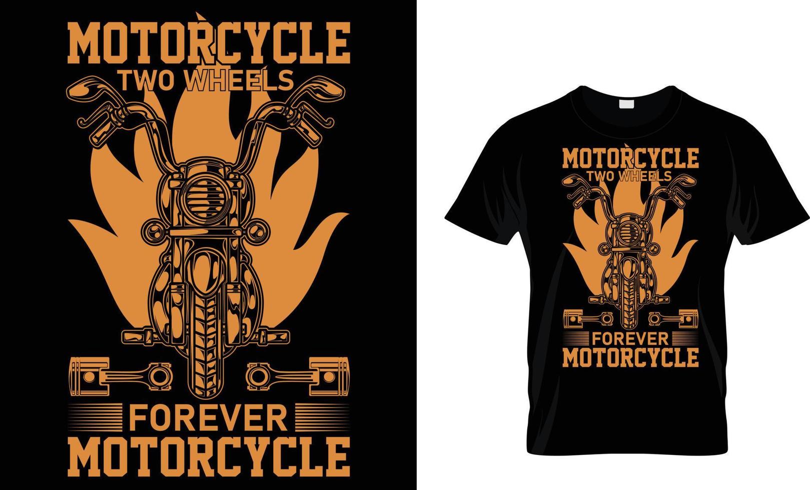 Motorbike T-Shirt design vector