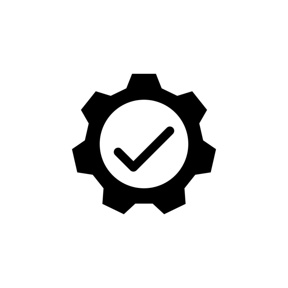 mechanism verified vector icon illustration