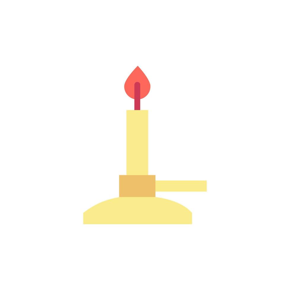 Burner, fire vector icon illustration