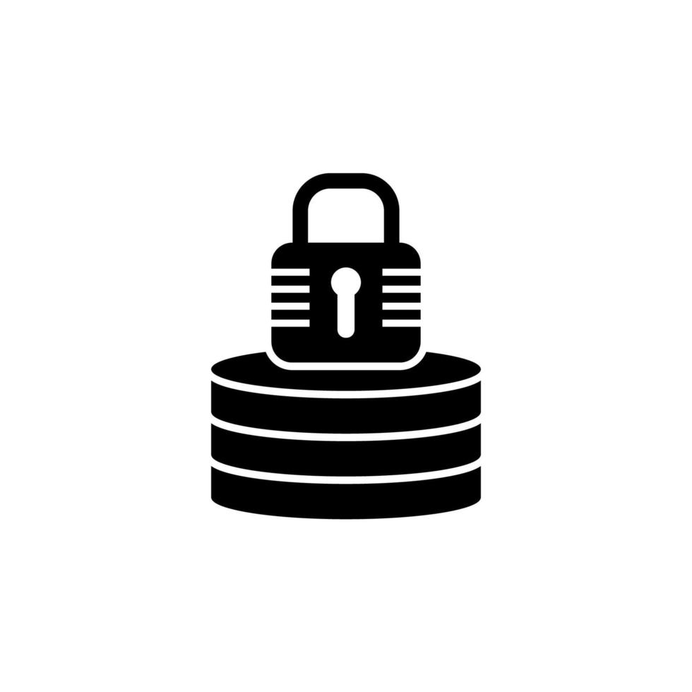 lock, network vector icon illustration