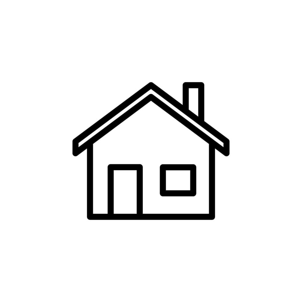 house vector icon illustration