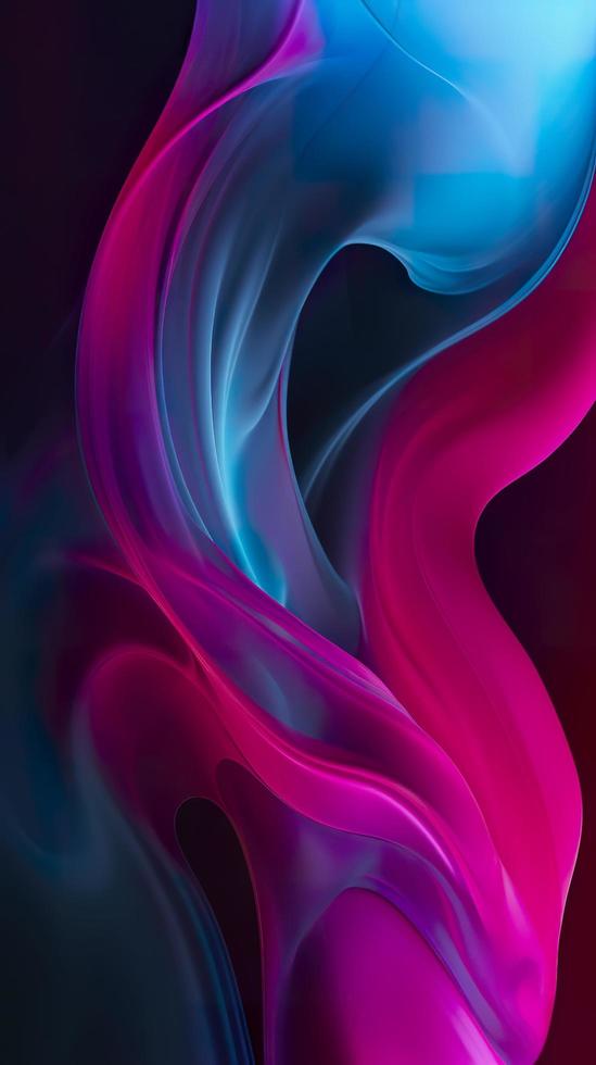 bright pink and blue ambient soft swish background, generate ai photo