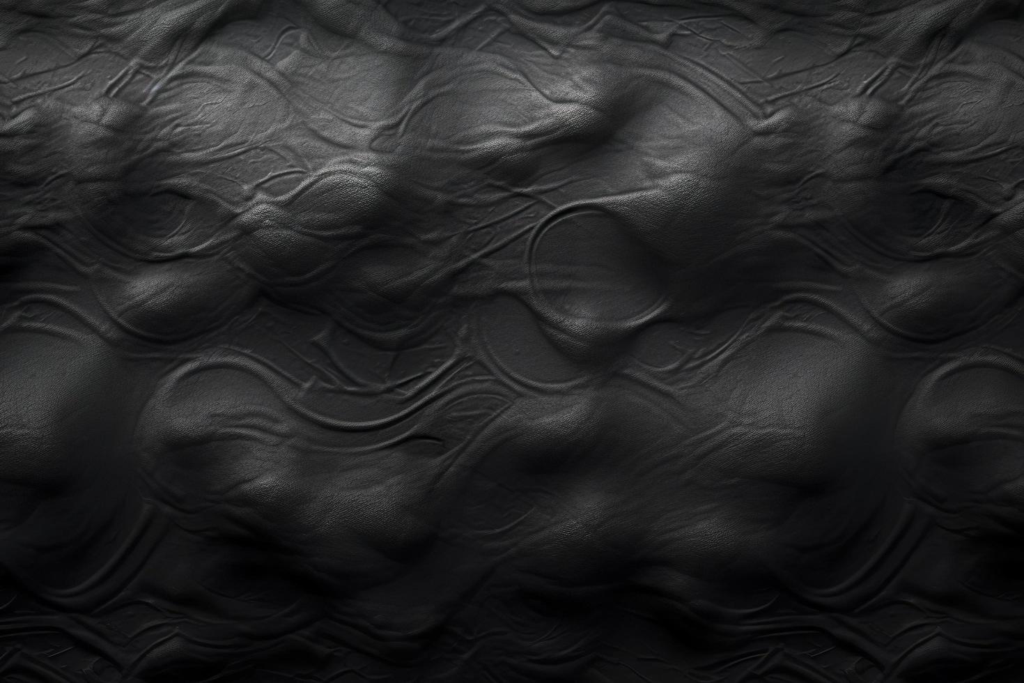 abstract pattern with black leather texture background with clouds photo, in the style of 8k resolution, dark and eerie, generate ai photo