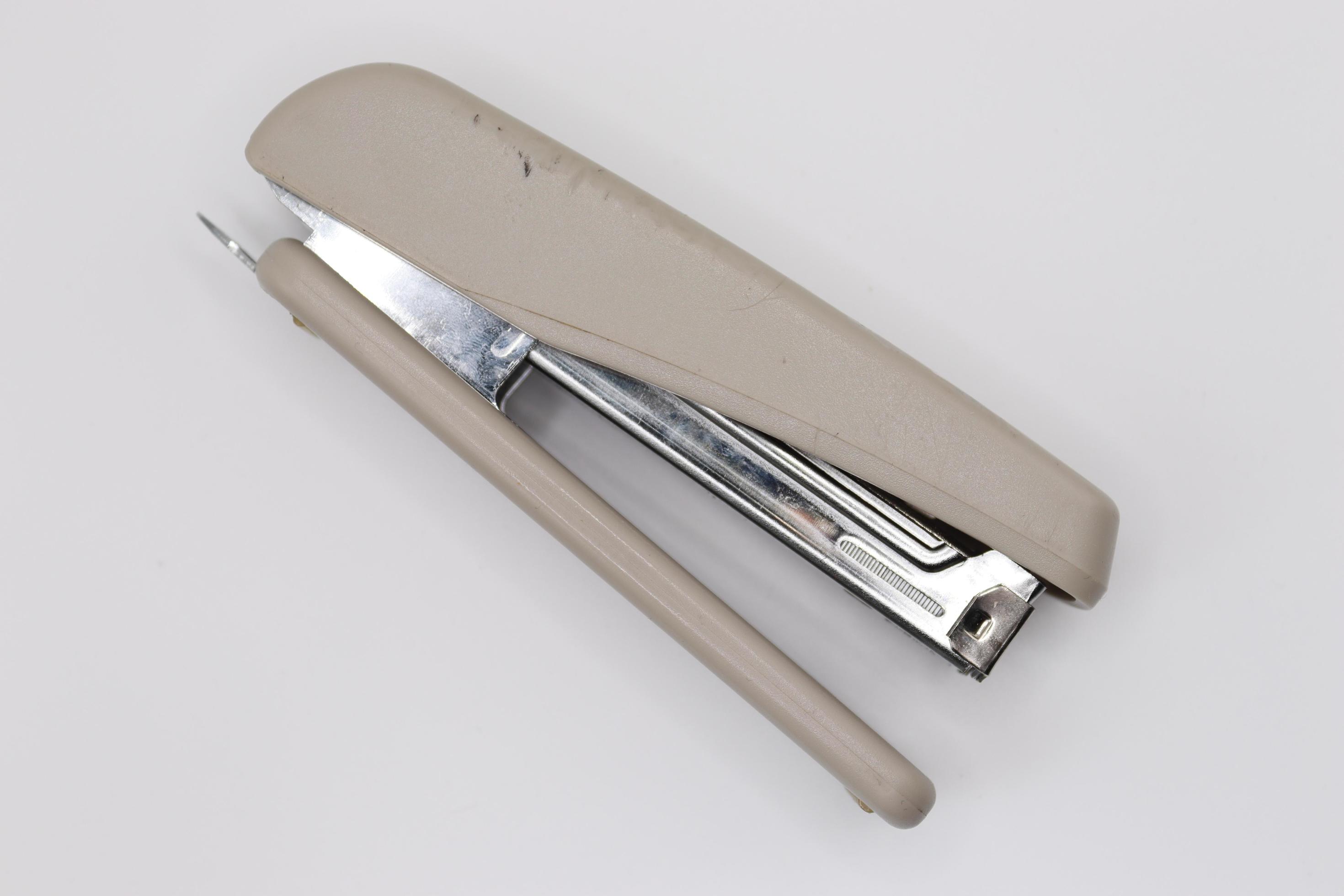 Stapler isolated on white background,inside stapler image 23042956