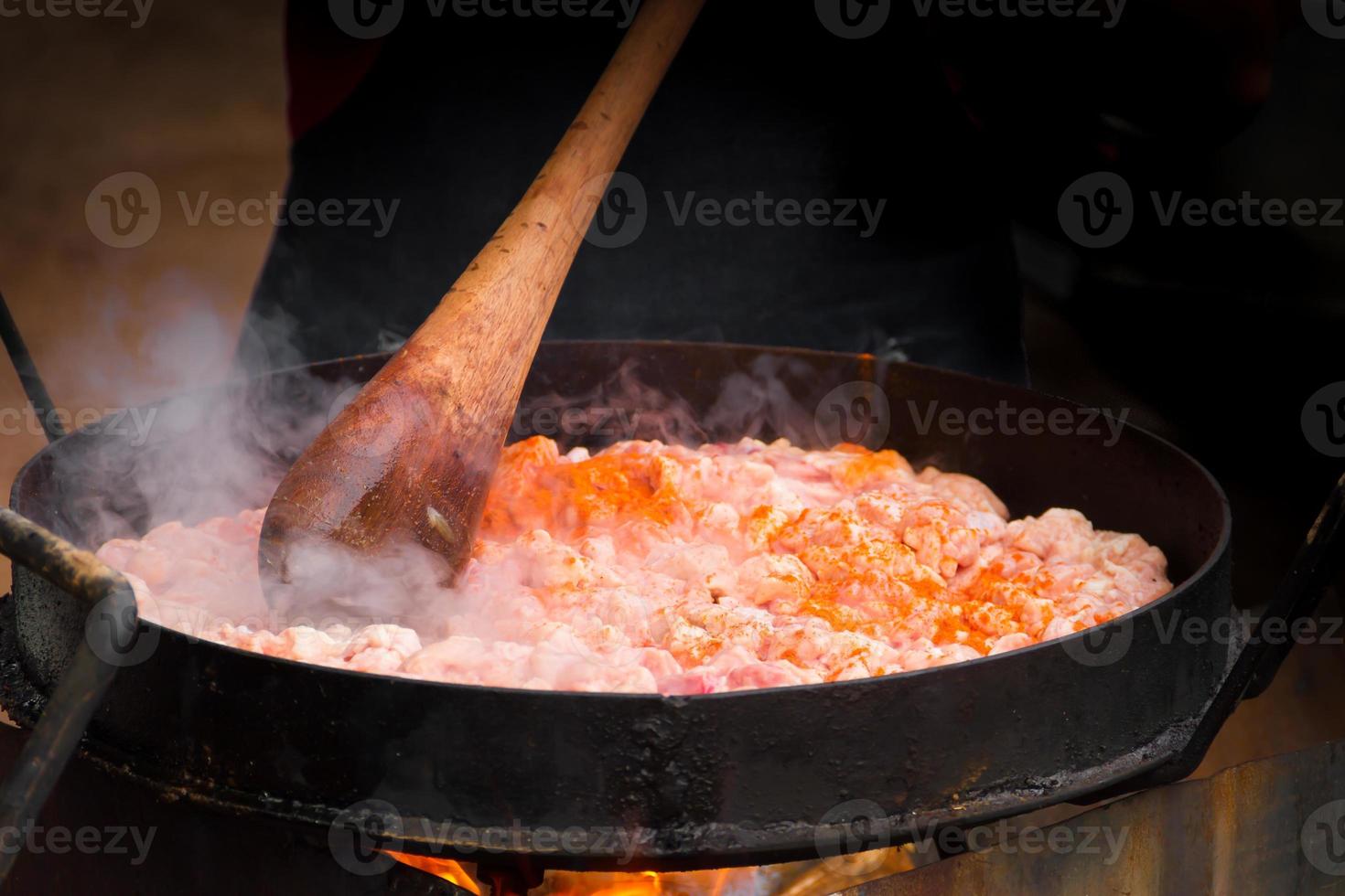 comida al disco de arado tipica de la gastronomia argentina foto