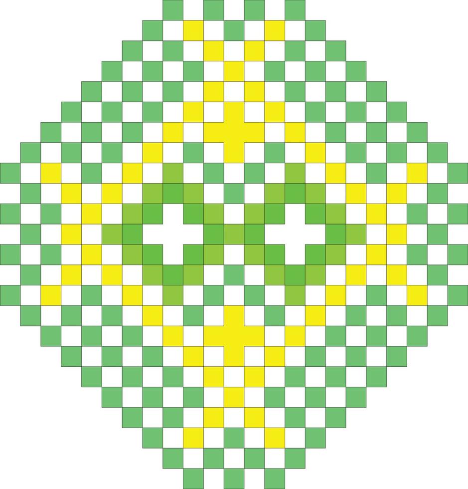 illustration vector graphic of abstract pixels shape good for graphic design