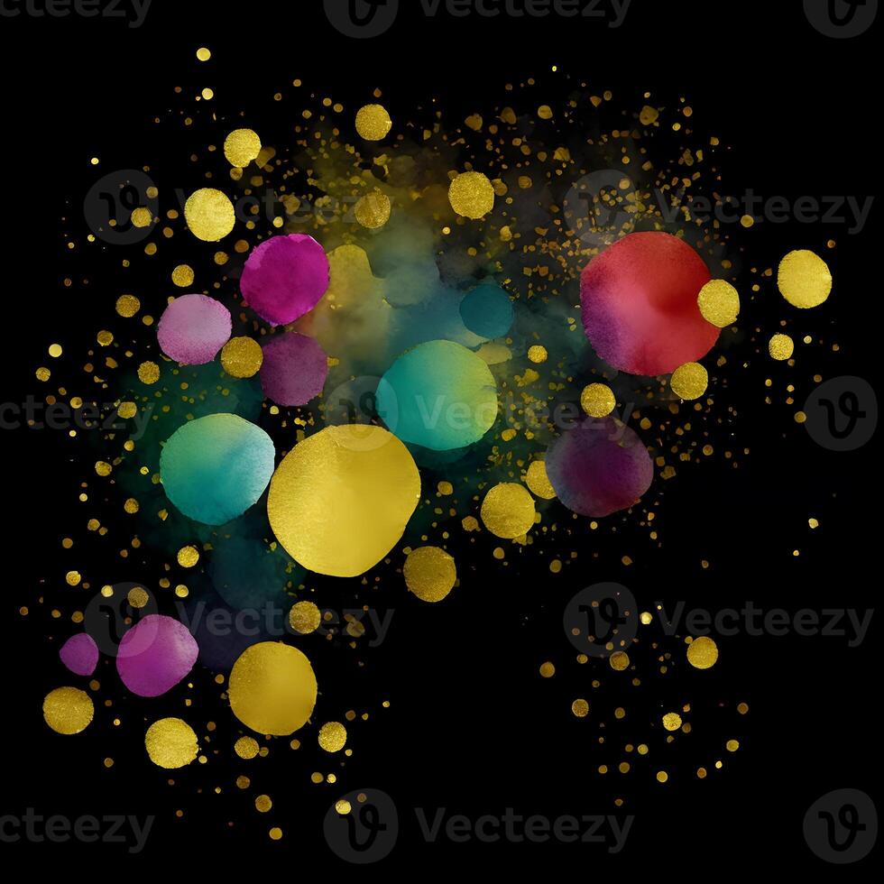 Abstract watercolor glitter background, Watercolor splash painting texture, Abstract luxury texture, Acrylic liquid glitter texture, photo