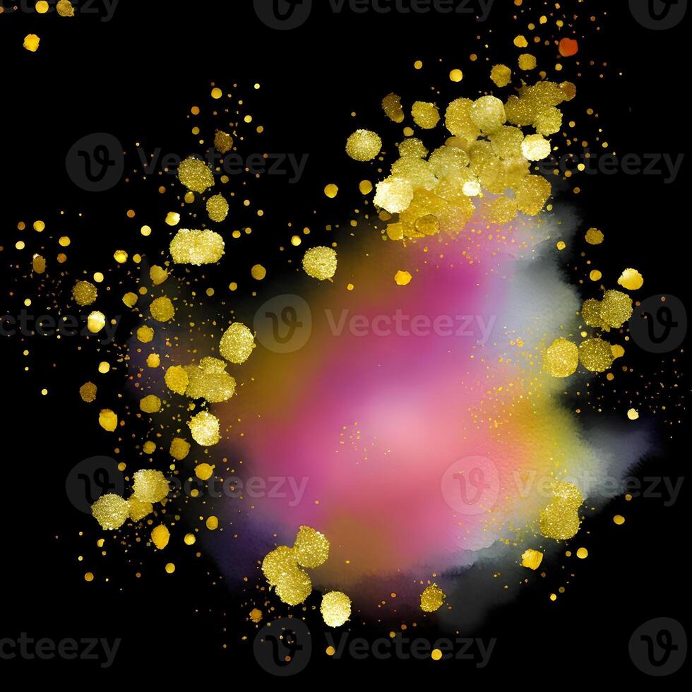 Abstract watercolor glitter background, Watercolor splash painting texture, Abstract luxury texture, Acrylic liquid glitter texture, photo
