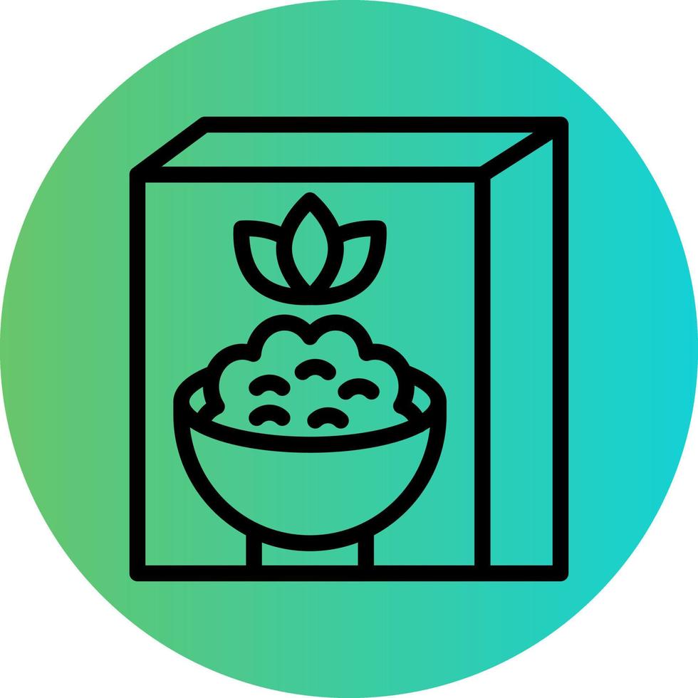 Cereal Vector Icon Design