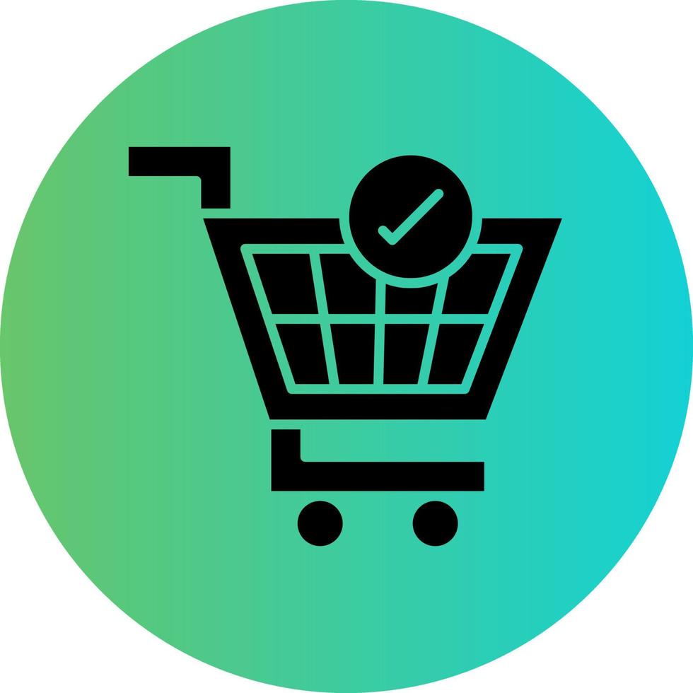Checkout Vector Icon Design