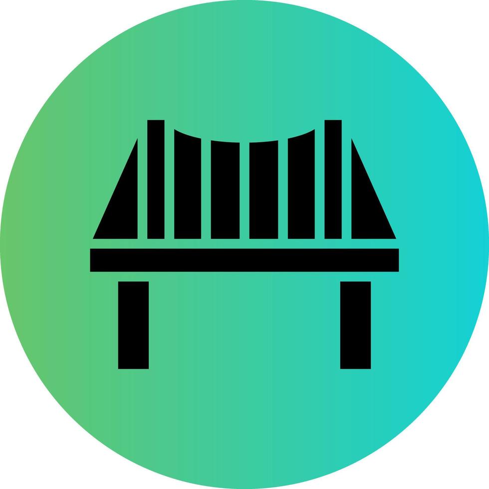 Bridge Vector Icon Design
