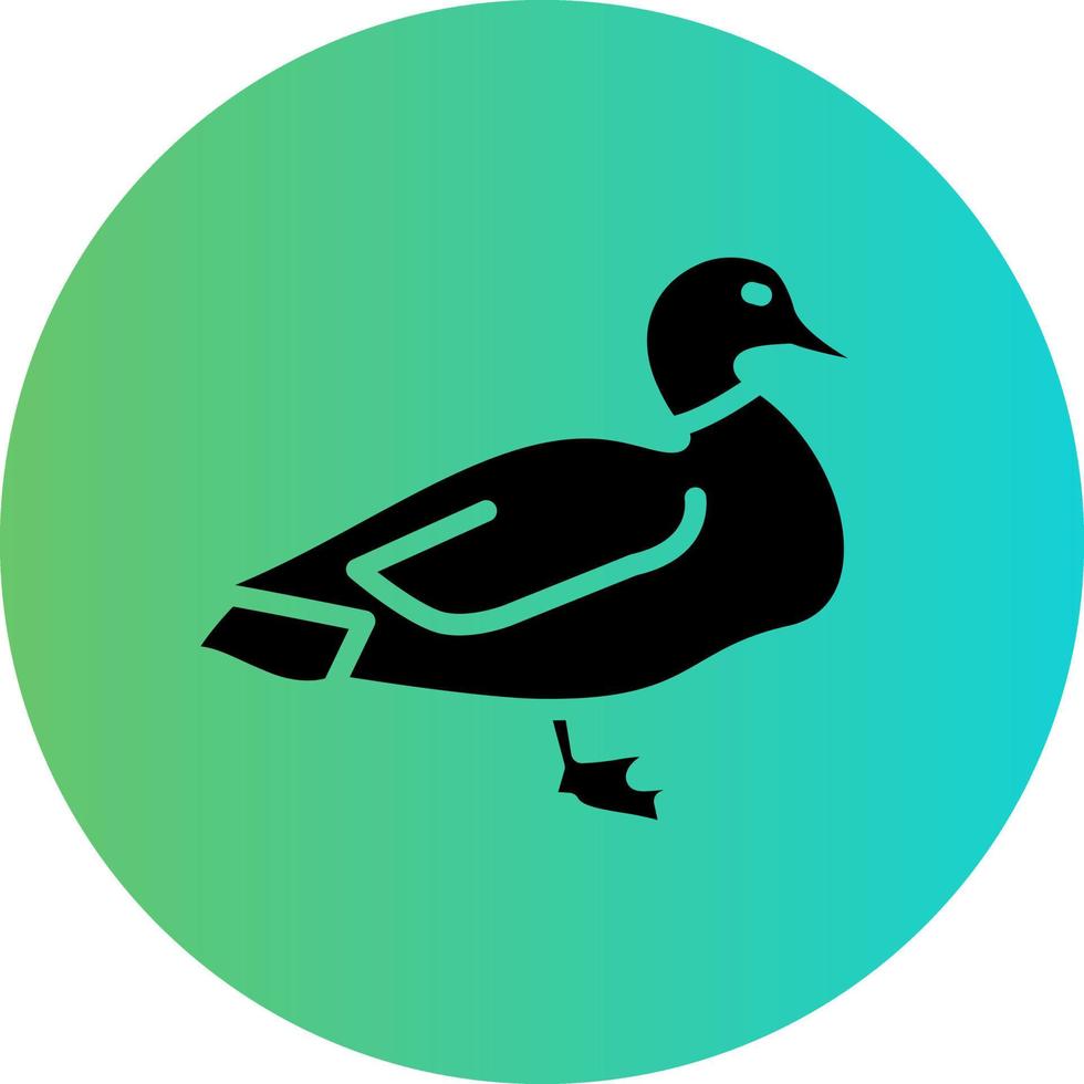 Pato vector icono diseño