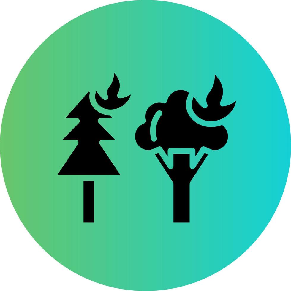 Wildfire Vector Icon Design