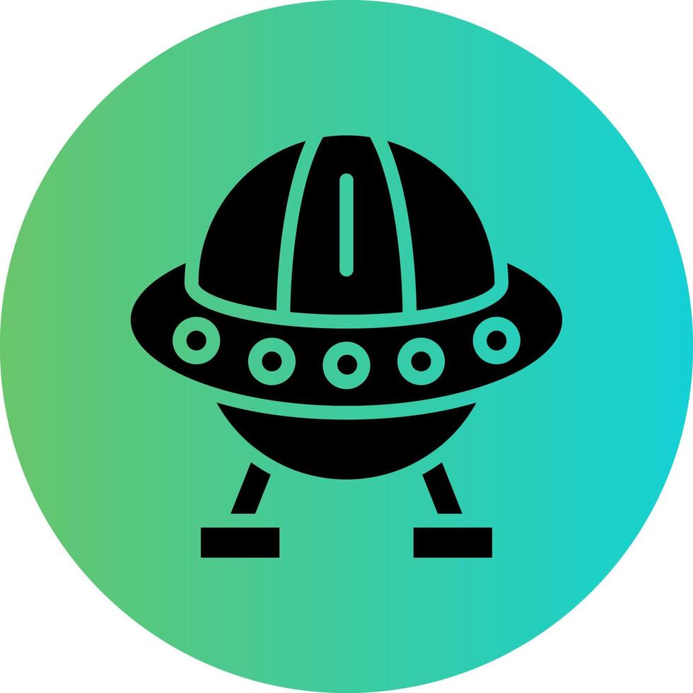 UFO Vector Icon Design
