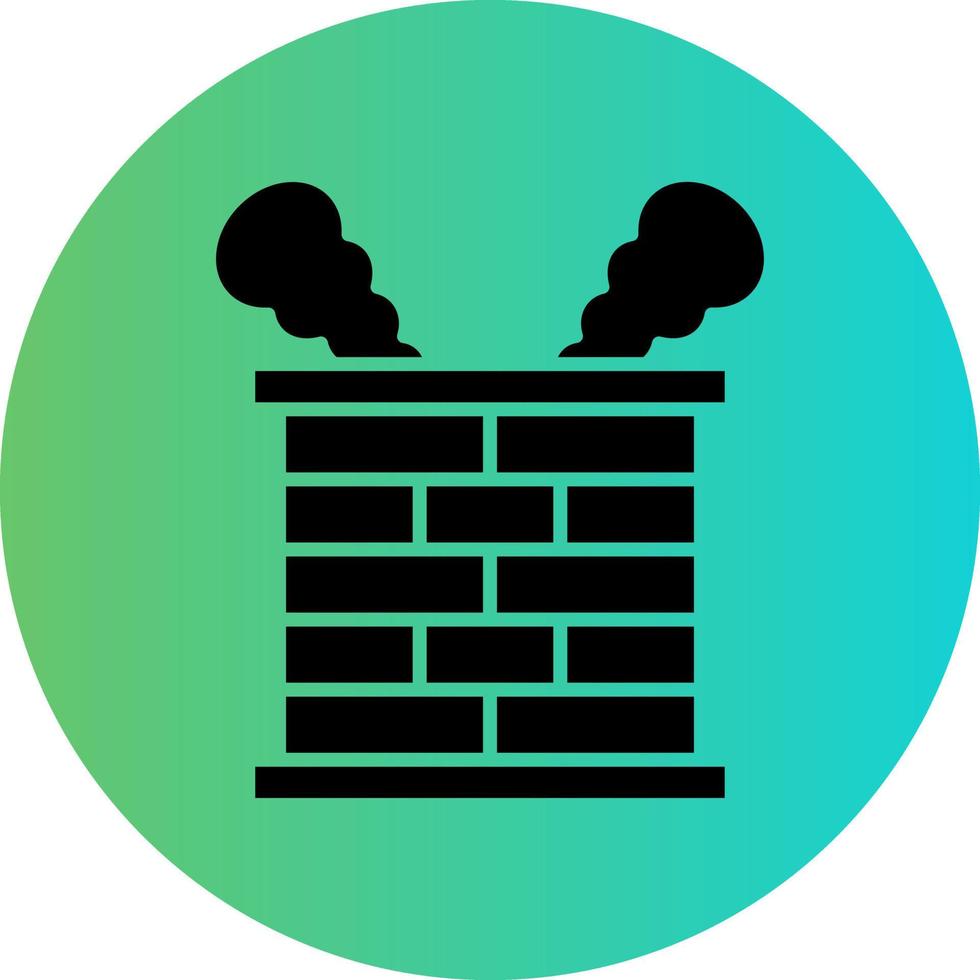 Chimney Vector Icon Design