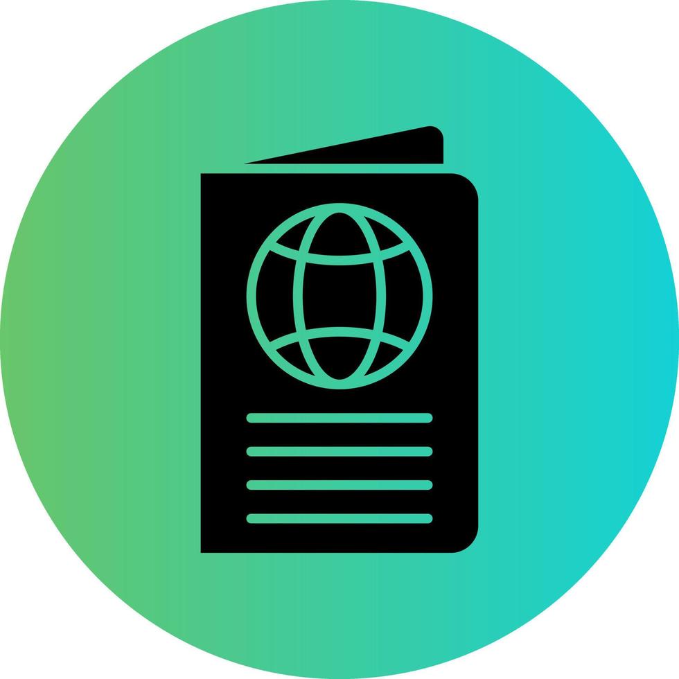 Passport Vector Icon Design