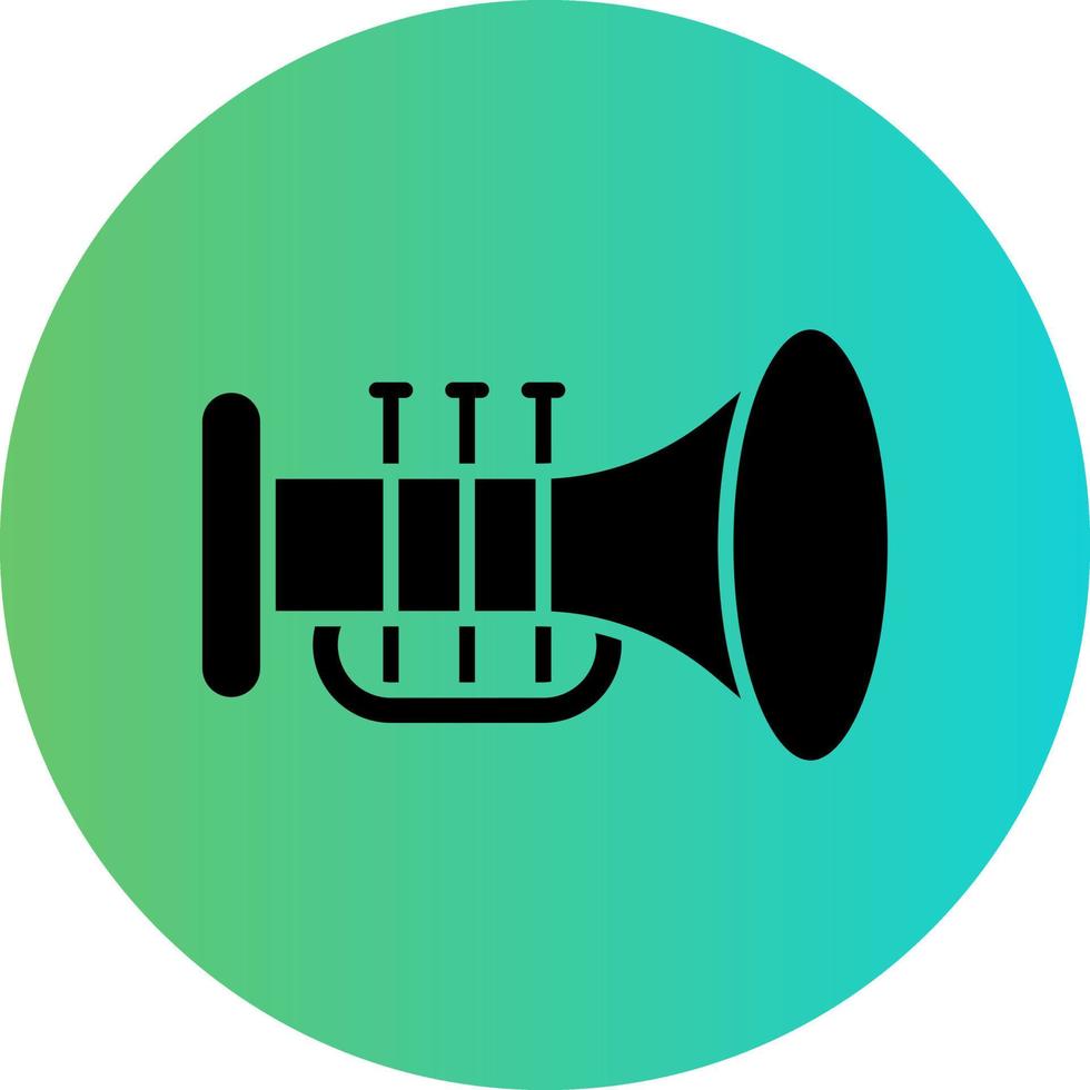 Trumpet Vector Icon Design