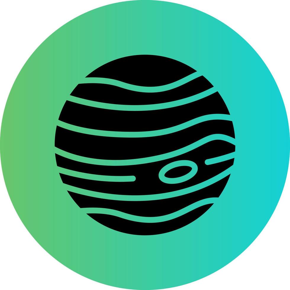 Jupiter Vector Icon Design