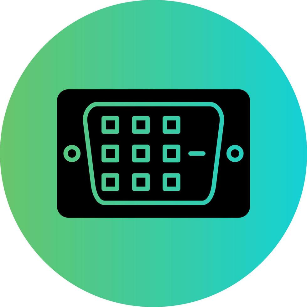 DVI Vector Icon Design