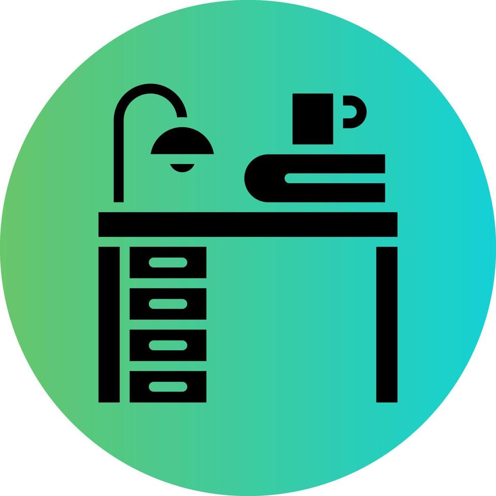 Desk Vector Icon Design