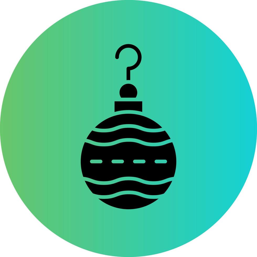 Bauble Vector Icon Design