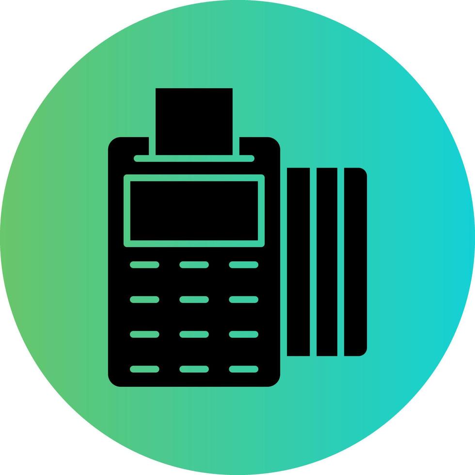 Card Machine Vector Icon Design