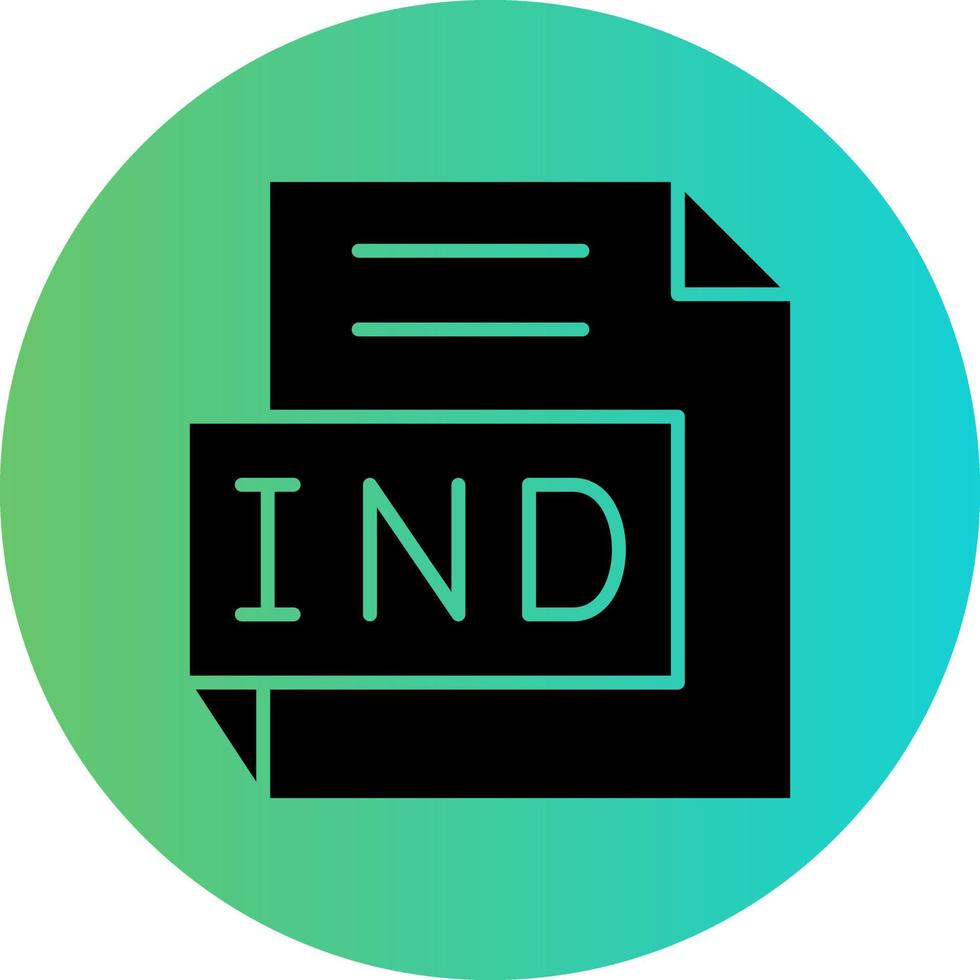 IND Vector Icon Design