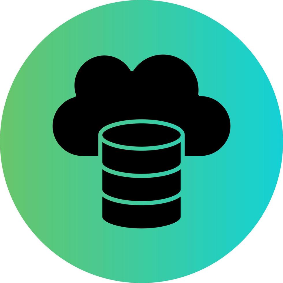 Cloud Data Vector Icon Design