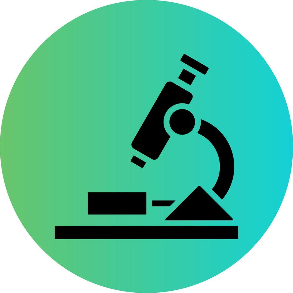Miscroscope Vector Icon Design