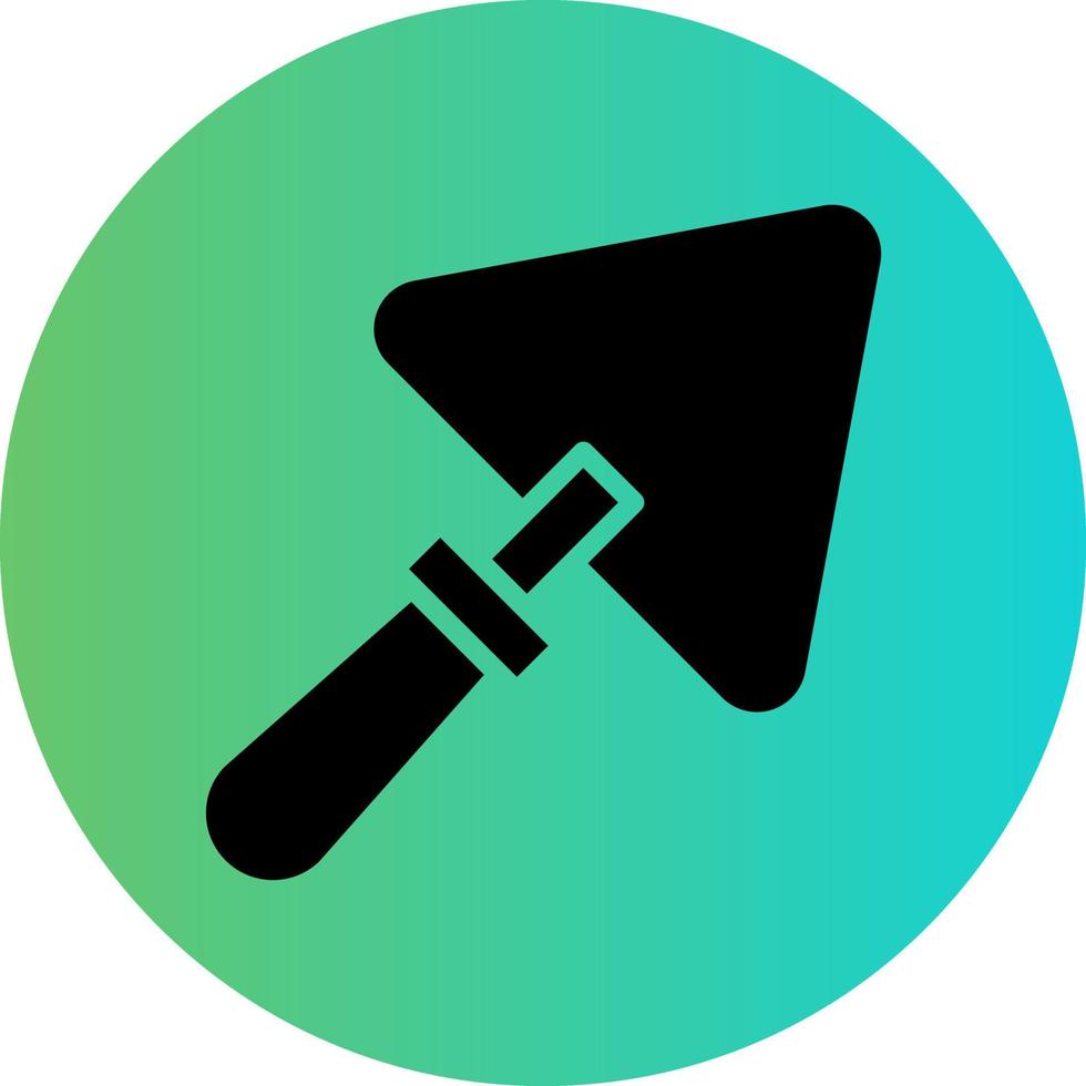 Plastering Trowel Vector Icon Design
