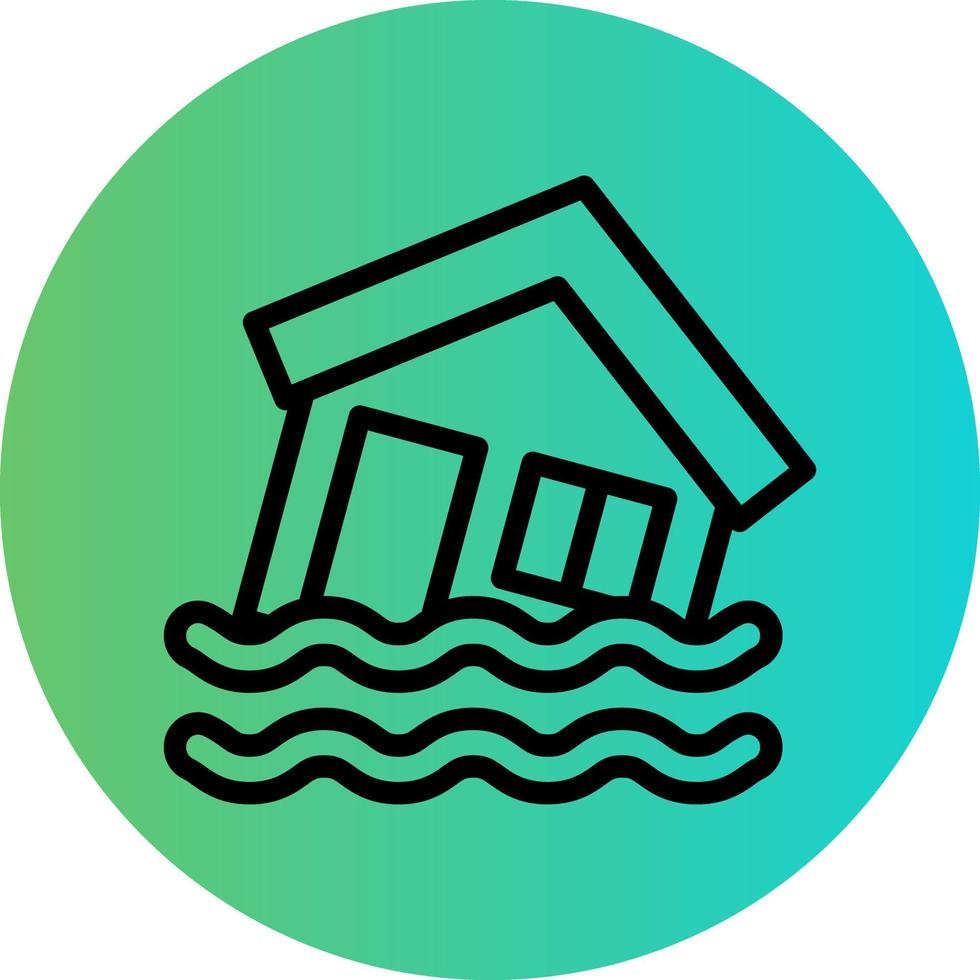 Flood Vector Icon Design