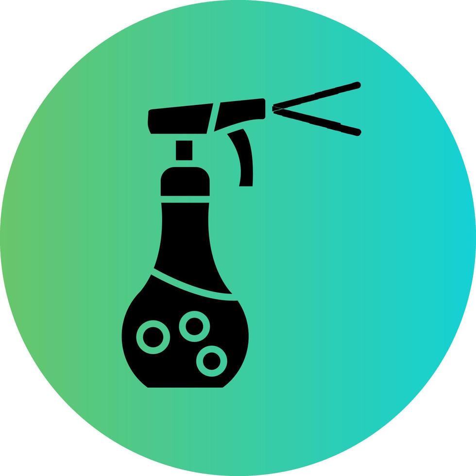 Water Spray Vector Icon Design